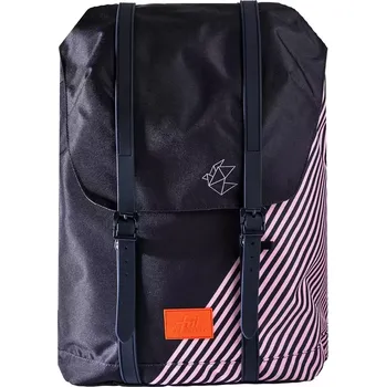 Školní batoh Školní batoh Frii of Norway Retro 30L Pink Stripe