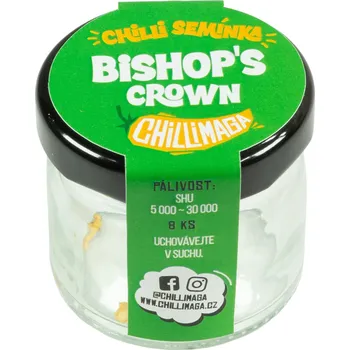 Koření ChilliMaga Semínka chilli papriček Bishops crown 8 ks
