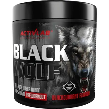 Anabolizér ActivLab Black Wolf 300 g Příchuť: černý rybíz