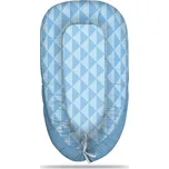 Sablio Hnízdečko pro miminko Modré obrácené pyramidy
