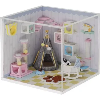 ostatní stavebnice 2Kids Toys miniatura domečku Domov kočičky Mňau