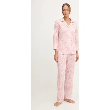 Dámské pyžamo Pyžamo Lauren Ralph Lauren ILN92443 růžová 42A, vel. XS