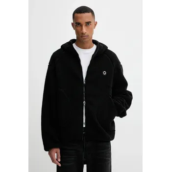 Pánská mikina Mikina Kenzo pánská, černá barva, hladká, FF65BL5504FP 99A, vel. M