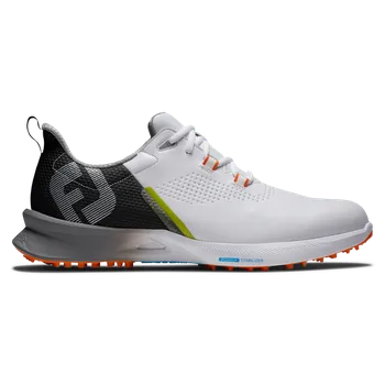 FootJoy Fuel UK 7, White/Black/Orange, pánské