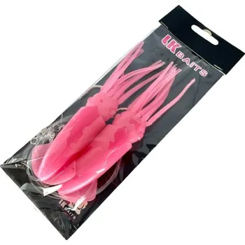 Umělá nástraha LK Baits Návazec Oliheň 10/0 15cm Lumino Pink