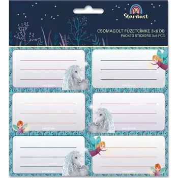 Školní batoh Ars Una Jmenovky na sešity Stardust