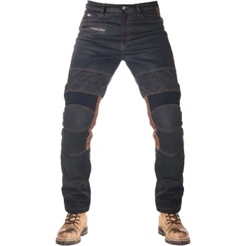 Moto kalhoty Kalhoty na motorku Fuel Sergeant 2 Waxed hnědo-černé 30