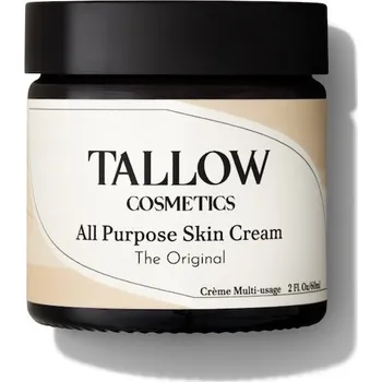 Tělový krém Tallow Cosmetics | Bio pleťový krém z hovězího loje - The Original obohacen o jojobový olej, klasické složení pro všechny - 60 ml