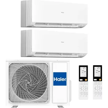 Klimatizace Haier Expert bílá multisplit 2x1 (2x 2,8 kW) včetně montáže