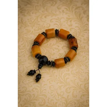 Náramek Náramek achát valounky vz. č.43