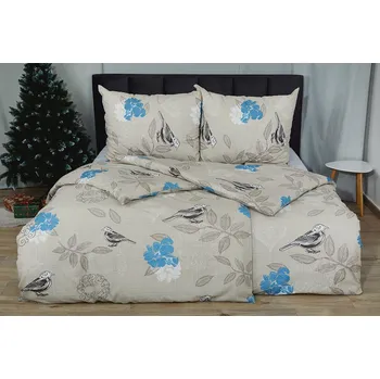 Povlečení Bavlněné povlečení PLUS 4dílné PARANA béžové