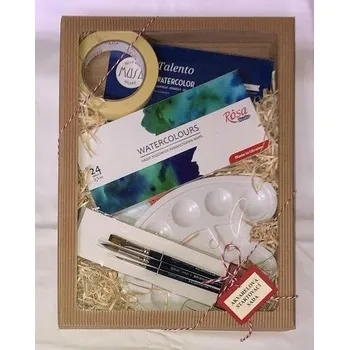 Vodová barva Akvarelová startovací sada - 6ks v dárkovém balení