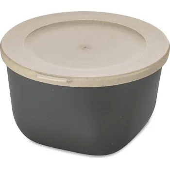 Dóza na potraviny Koziol Vzduchotěsná nádoba na potraviny CONNECT BOWL, 1 l, KOZIOL, antracitový