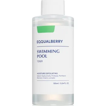 EQQUALBERRY Swimming Pool Toner hydratační tonikum s exfoliačním účinkem 155 ml
