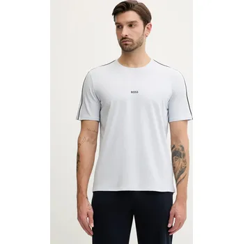 Pánské tričko Tričko BOSS Unique T-Shirt 50545930 modrá 05C, vel. XL