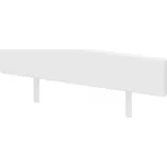 Zábrana pro postel Albrim 90 x 80 cm, bílý mat