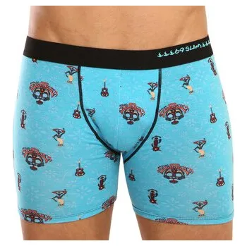 Pánské boxerky 69SLAM fit bamboo day of the dead (MPBDOF-BB) M