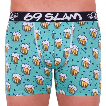 Boxerky Pánské boxerky 69SLAM fit bamboo arvo cheers S MPBABR-BB Možnost vrácení zboží ZDARMA do 120 dnů!