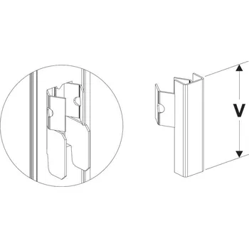 Prodejní regál Pojistka panelu - 2353