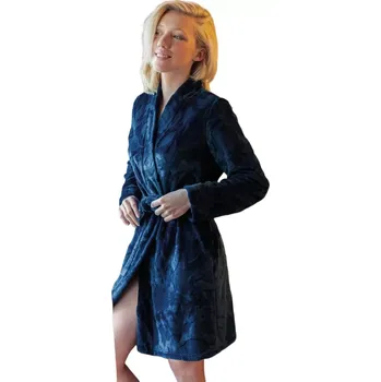 Dámský župan Dámský krátký župan SiéLei R70 navy velikost XL