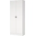 Policová skříň Cassie, bílá