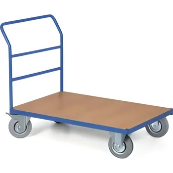 Plošinový vozík Stavebnicový plošinový vozík 1000 x 700 mm, nosnost 300 kg - 3608