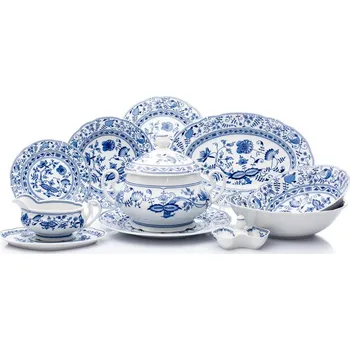 Jídelní set Leander Jídelní souprava, český porcelán, Mary-Anne, cibulák, Leander, 25 d.