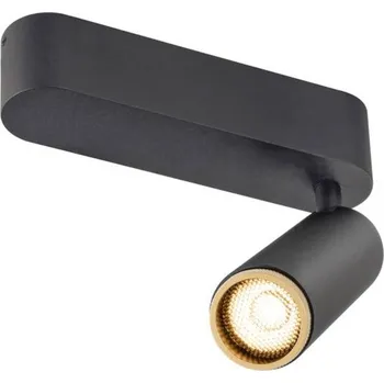 BIG WHITE (SLV) GRIP! M Povrchové stropní svítidlo, jednoduché, PHASE, 2700 K, 14 W, 42°, černá / zlatá 1009070