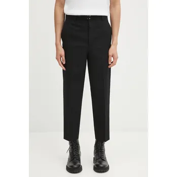 Pánské kalhoty Kalhoty s příměsí vlny Visvim PASTORAL HW SLACKS, L, černá, 99X