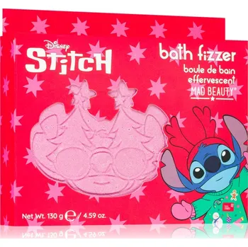 Sprchový gel Mad Beauty Disney Stitch šumivá koule do koupele 130 g
