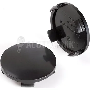 Alu kolo ALUTECH Krytka průměr 56/60mm(vnitřní,vnější) černá bez loga černá Alutec, ATS, Rial, Anzio (N23S)