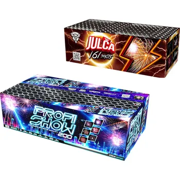 Zábavní pyrotechnika Profi show 200 + Julča 161 ran
