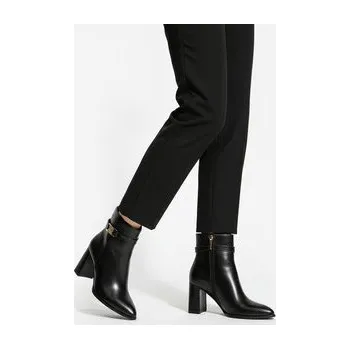 Dámské kozačky Polokozačky Nine West CEO-NASIRA-01 Černá 38