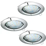 Eglo 94236 - SADA 3x LED Podhledové svítidlo PENETO 3xGU10-LED/3W/230V 9296383