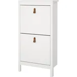 Botník Real úzký, bílá