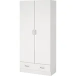 Šatní skříň Sid 80 x 36 x 170 cm, bílá