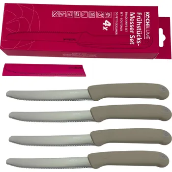 Kochblume Nůž snídaňový set(4ks) Barva: šedá