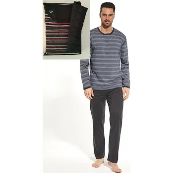 Pánské pyžamo Pyžamo Cornette dlouhé 138 nadměrné Velikost: 3XL, Vzor: 138049