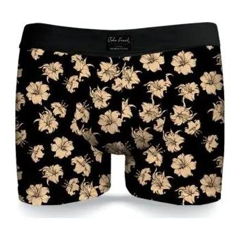 Boxerky Pánské boxerky John Frank JFBUC145 černá XL