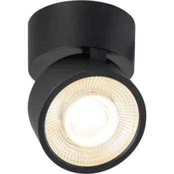 BIG WHITE (SLV) KALU 2.0 Přisazené nástěnné a stropní svítidlo, PHASE, 2700 K, 10 W, 36°, černá 1010258