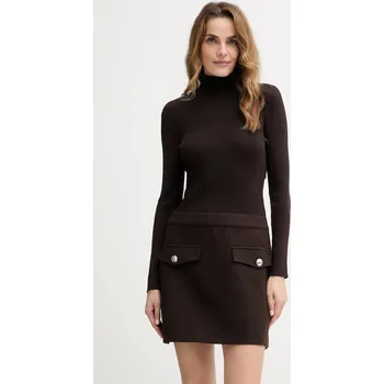 Dámské šaty Šaty Morgan REGOYA hnědá 89X, vel. 38