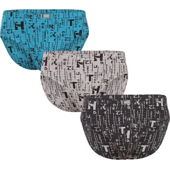 Pánské spodní prádlo 3PACK pánské slipy Andrie vícebarevné (PS 3591) 3XL Možnost vrácení zboží ZDARMA do 120 dnů!