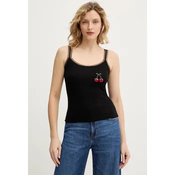 Top Never Fully Dressed Cherry Teddy NFDTO2101 černá 99X, vel. M