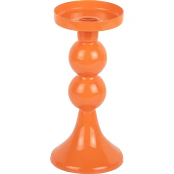 Svícen Dekorativní svícen Present Time Funky M/19,5 cm oranžová barva PT4262OR 23X