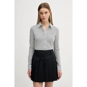 Pánská košile Košile Tommy Hilfiger WW0WW43528 bílá 00B, vel. XS