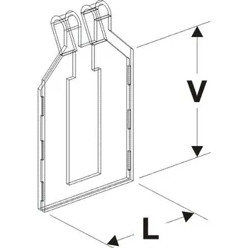 Prodejní regál Cenovka P 26x32mm - 2386