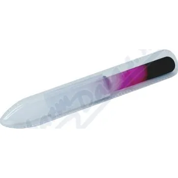 Pilník skleněný barevný oboustranný 14cm 1110B