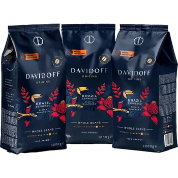 Káva 541113 - Tchibo - Davidoff Café Origins Brazil - Intenzita: 8/12