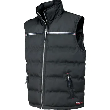 Pánská vesta Industrial Starter Prošívaná vesta OCEAN ?erná/modrá - 3XL / Černá 210006