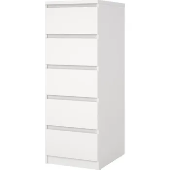 Komoda Komoda Simplicity 40 x 50 x 111,5 cm, bílá